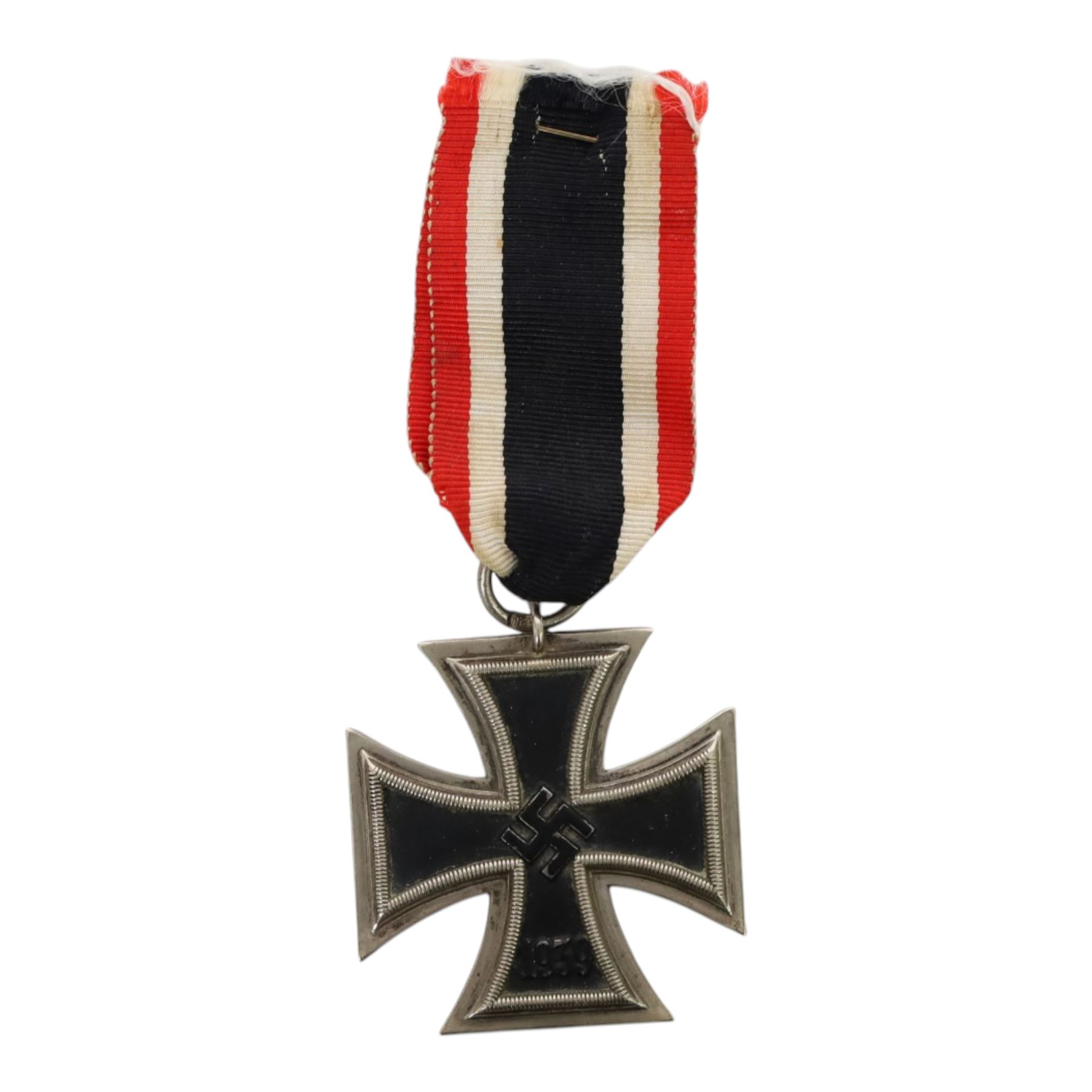 WWII German 1939 Iron Cross 2nd Class, with ribbon 