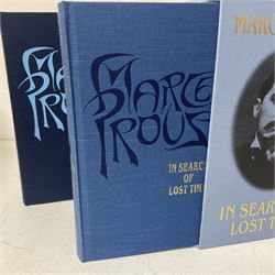 Folio Society; Marcel Proust, In Search of Lost Time, six volumes in two slipcases