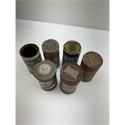 Early 20th century Edison Standard phonograph, with lift-off oak cover, Serial No S160855, brass horn, W25cm