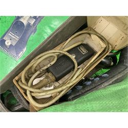 Quantity of horse tack and equipment to include Hauptner electric horse clippers, The Horseman Electric Clippers, bits, bridles, girths, rugs, jodpa boots etc  