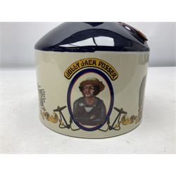 Pussers, British Navy rum, 1 litre, 95.5 proof, in a ceramic flagon