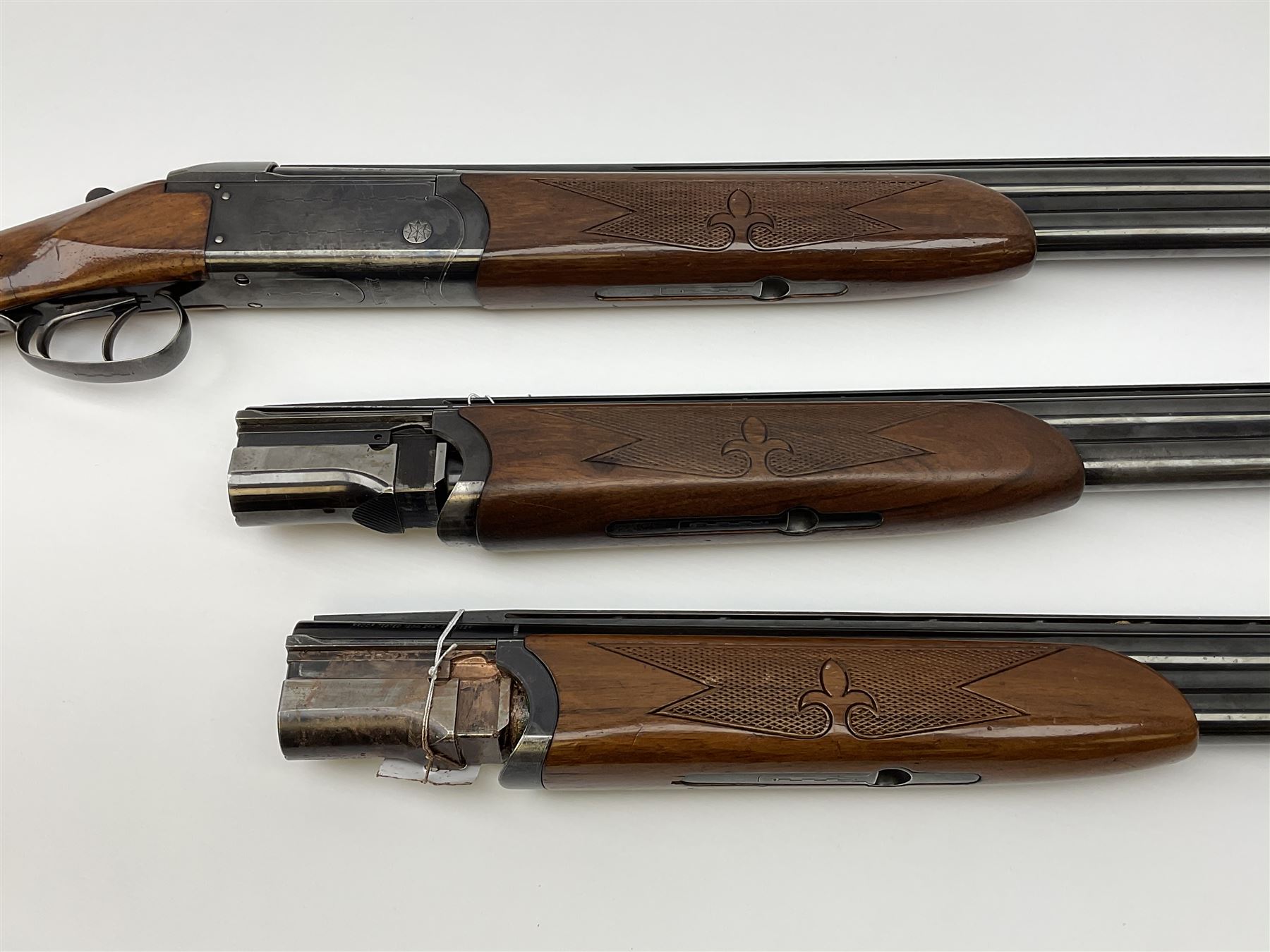 Finnish Valmet 12-bore over-and-under double barrel boxlock non-ejector sporting gun with 2.75