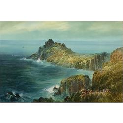 Walter H Sweet (British 1889-1943): Gurnard Head, Cornwall watercolour and gouache signed 35cm x 53cm