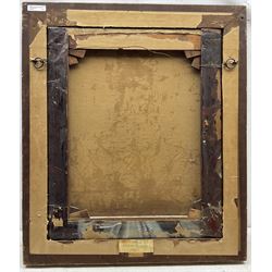 Wilfrid Gabriel de Glehn RA (British 1870-1951): Portrait of an Edwardian Lady, oil on canvas signed u.r., partial Chapman Brothers framer's label verso 63cm x 52cm 
Notes: Chapman Brothers produced frames for many leading artists of the period, including John Singer Sargent, William Orpen, and William Holman Hunt.