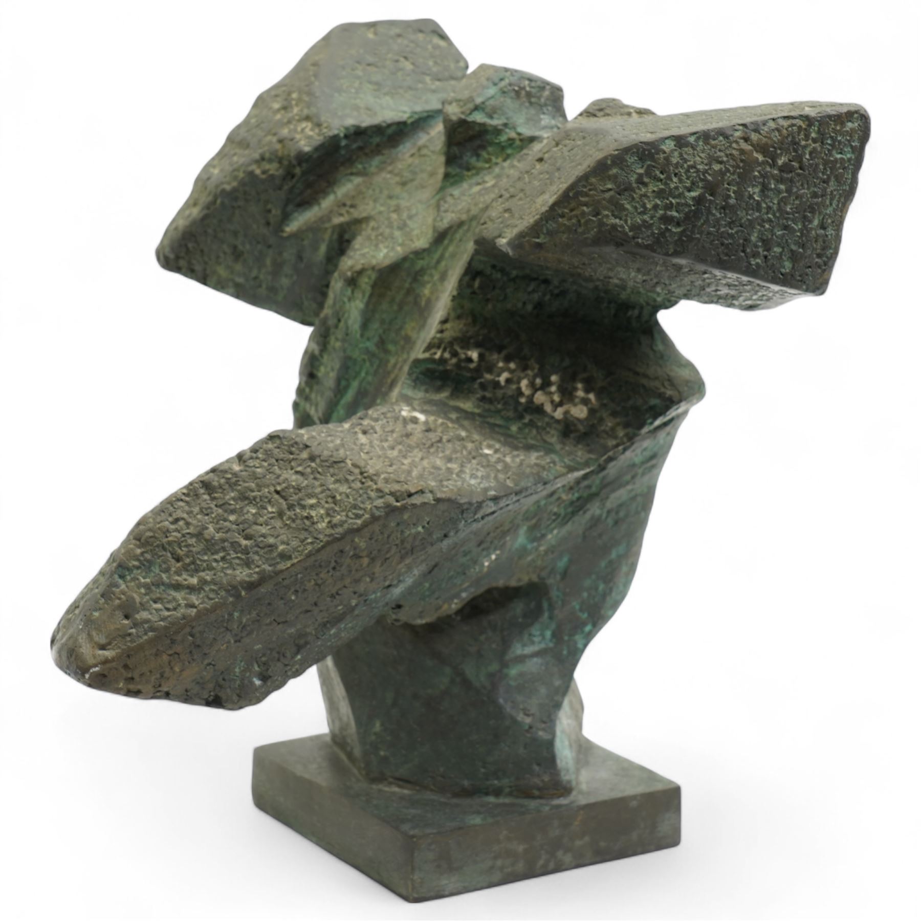 Ju Ming (Taiwanese 1938-2023): 'Taichi Series', bronze figural sculpture with arms and one leg outstretched, signed and numbered 1/20 to the back, with associated book and exhibition viewing card, W31cm H35cm
Provenance: Ju Ming exhibition, Browse & Darby, Cork Street London, 1991