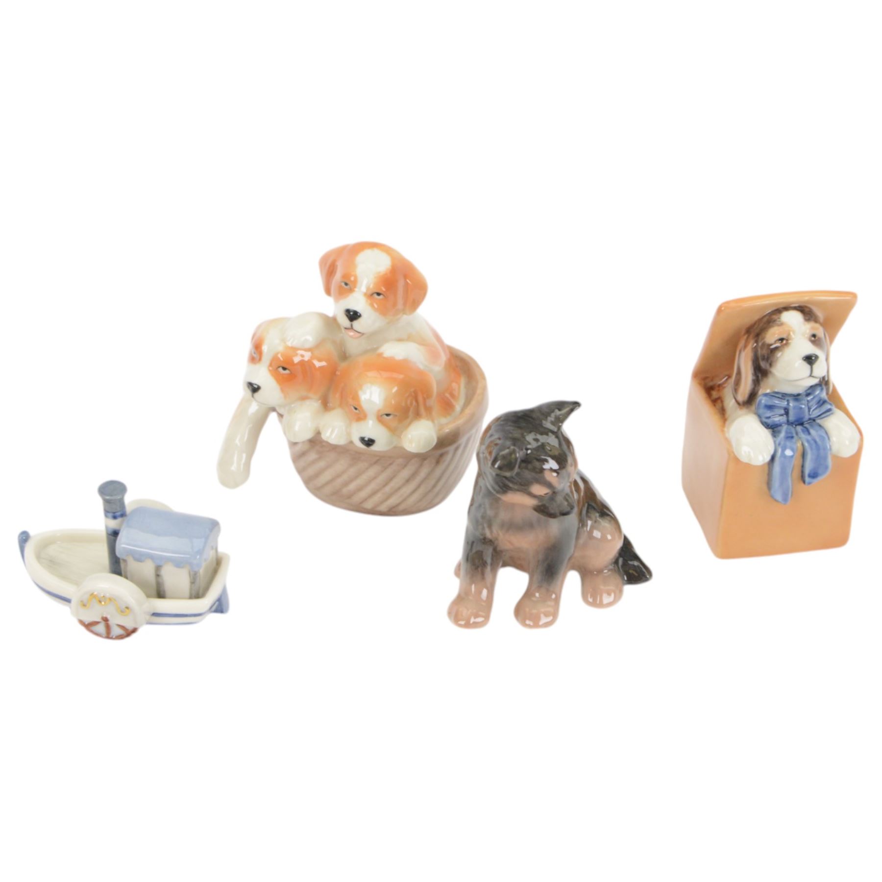 Eleven Royal Copenhagen figures, including Thumbelina, Jack The Dullard, Lady Amherst's Pheasant no. 1881 etc