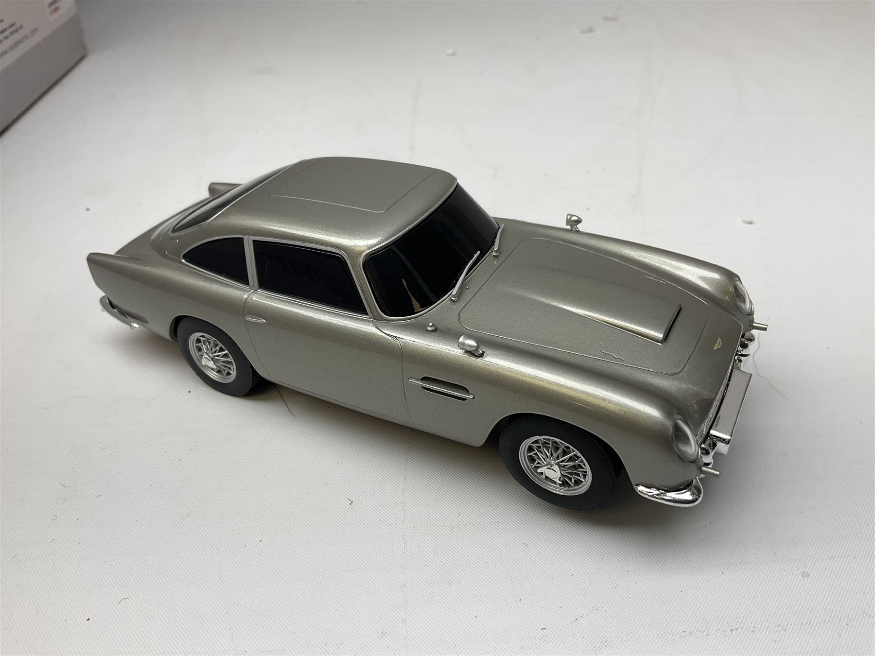 Scalextric James Bond 007 set, c1254 with Aston Martin DB5 Goldfinger car and Aston Martin DBS Casino Royale car, in original box