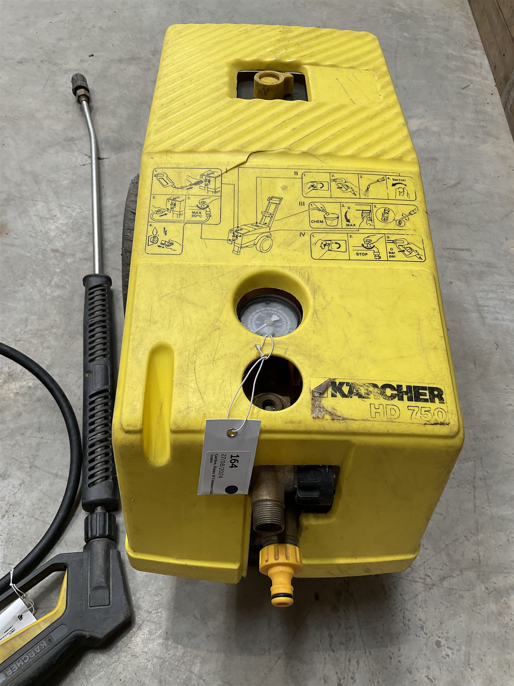 Karcher HD750 jet washer 