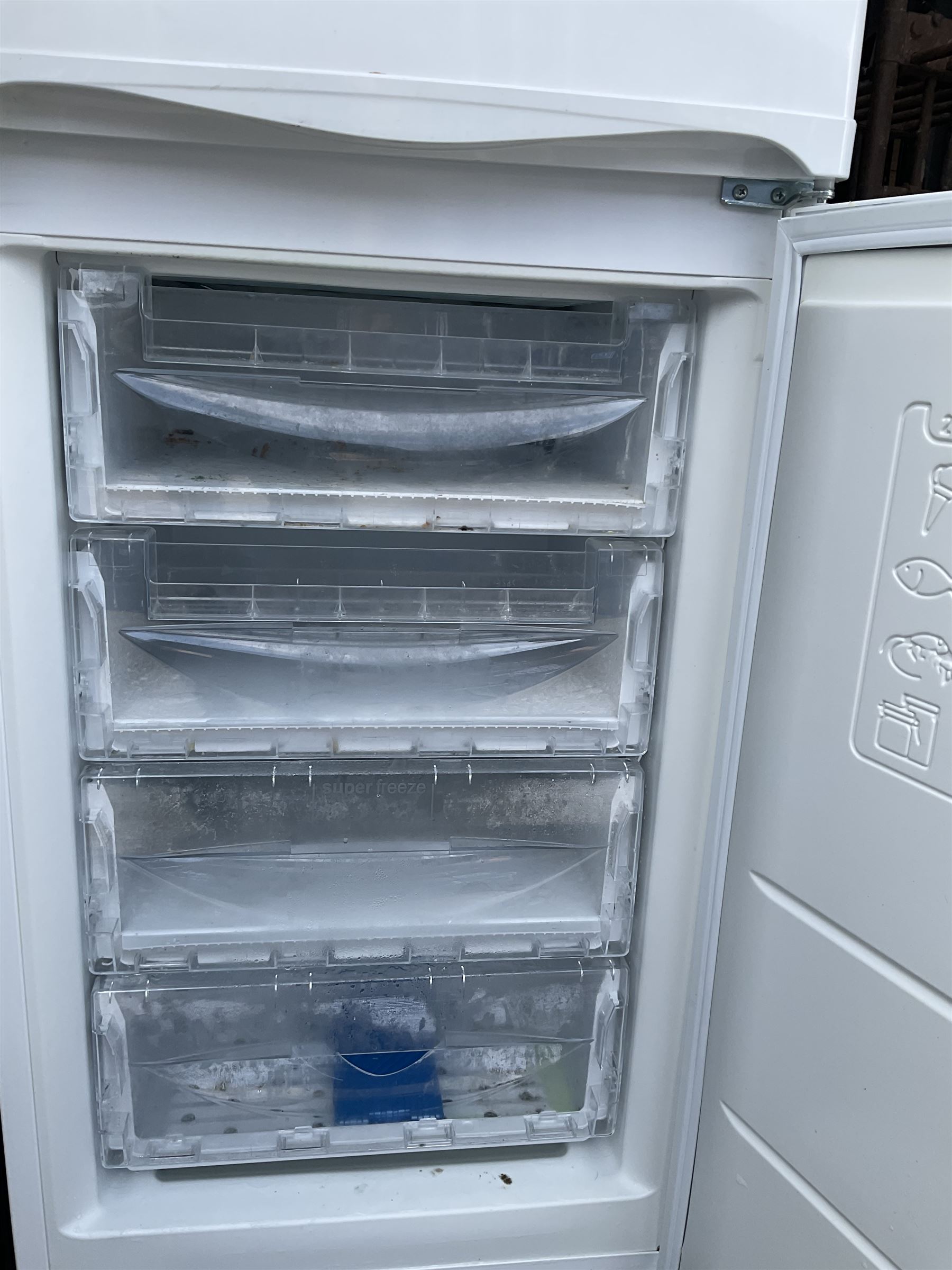 Hotpoint first edition fridge feezer - THIS LOT IS TO BE COLLECTED BY APPOINTMENT FROM DUGGLEBY STORAGE, GREAT HILL, EASTFIELD, SCARBOROUGH, YO11 3TX