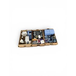 Collection of Wedgwood mainly Jasperware  including jugs, vases bowls etc, together with S...
