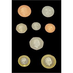 The Royal Mint United Kingdom 2020 proof coin set, cased with certificate