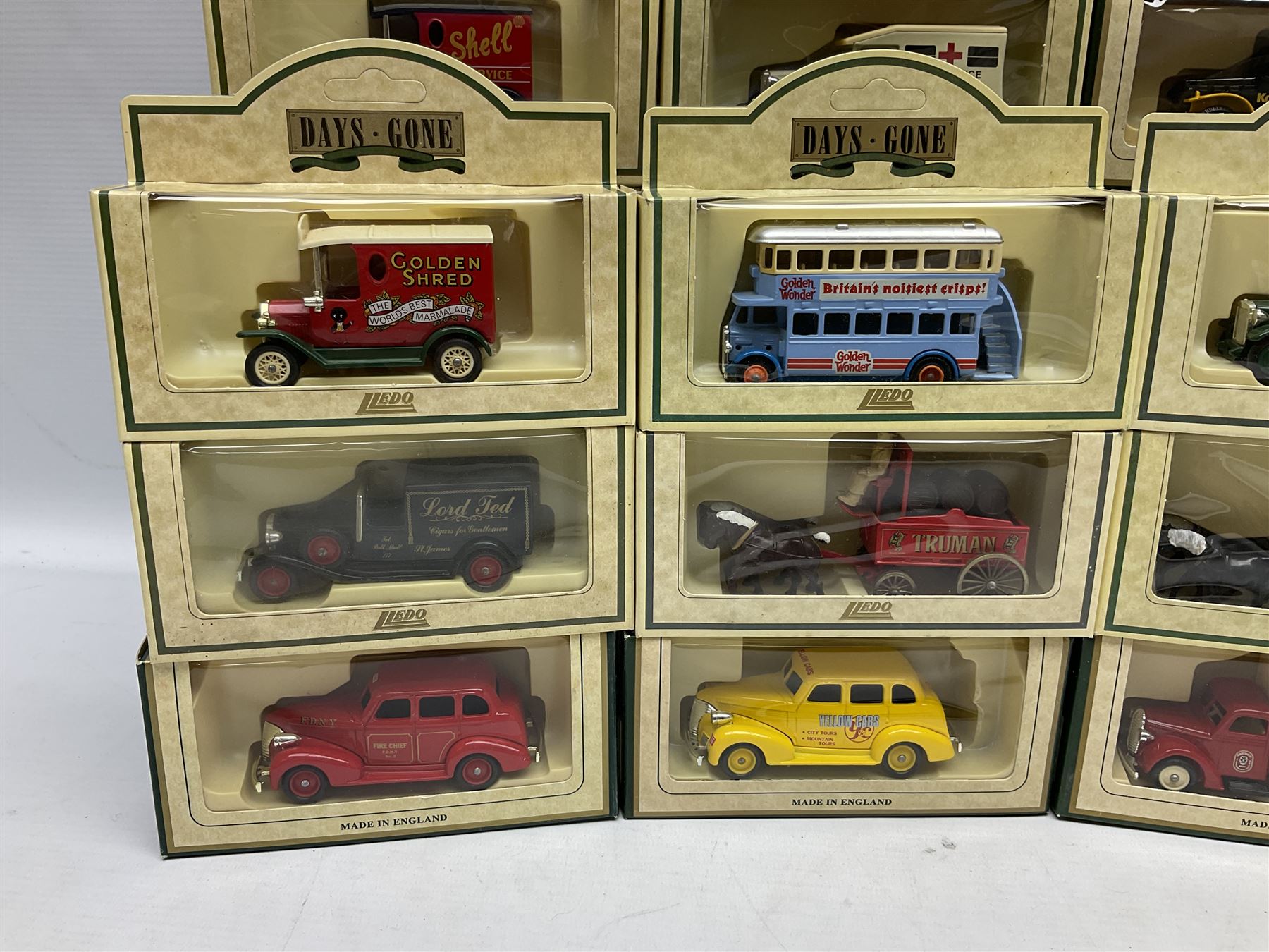 Seventy-six Lledo/ Days Gone die-cast models, all boxed (76)