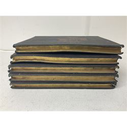 Charles Rathbone Low: Her Majesty's Navy, including its Deeds and Battles', five vols of six., pub J.S. Virtue & Co., London, 1890 (5)