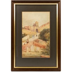 John Wynne Williams (British fl.1900-1920): The Three Mariners Inn, Low Conduit Street, Kind Richard III House, and two further Scarborough views, set of five watercolours signed max 25cm x 15cm (5)