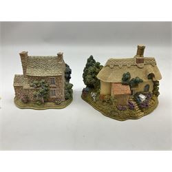 Thirteen limited edition Lilliput Lane cottages, to include Heaven Lea Cottage, Honeybees & Summer Breeze and Swaledale Teas, all boxed, one without deeds