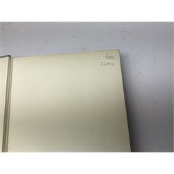 Aircraft of the Fighting Powers. Five volumes. 1940-44 including two copies of volume three; Royal Air Force Flying Review. Six volumes. 1956-63. Uniformly bound in blue cloth with gilt RAF crest to front covers; and ten other books of aircraft and aeronautica interest.