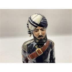 Michael J Sutty limited edition figure, Probyn's Horse, Niak, no 28, 65/2000, H26cm