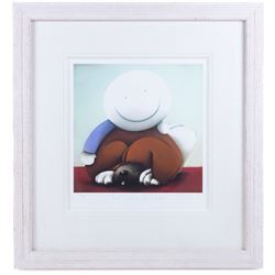 Doug Hyde (British 1972-): 'Best Seat in the House', limited edition giclée print signed titled and numbered 134/295 in pencil, 30cm x 30cm 