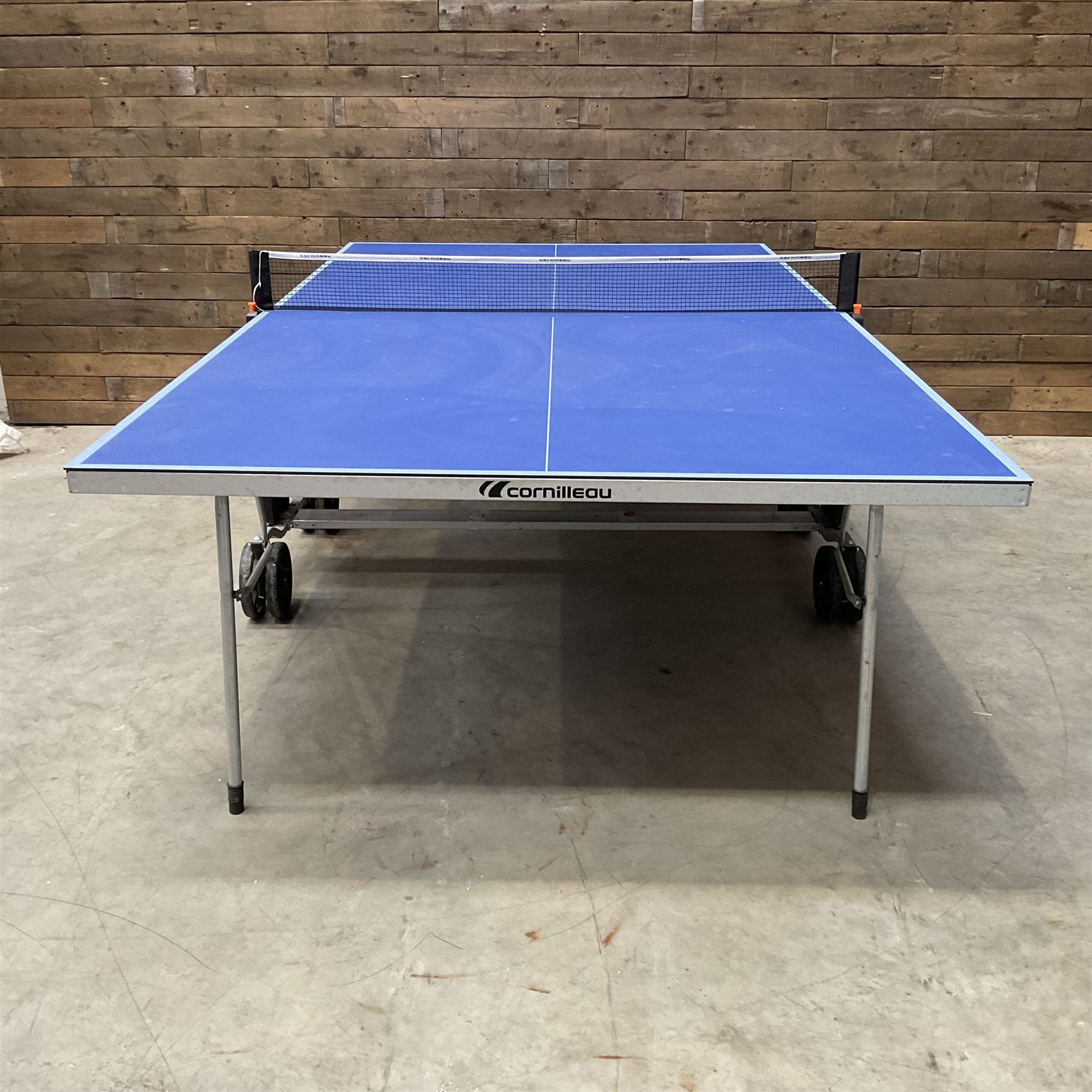 Cornilleau 100S crossover table tennis table, folding with cover