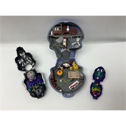 Mighty Max, 1990s Bluebird Toys PLC, large play sets Mighty Max Takes Terror Talons, Mighty Max Blasts Magus, Mighty Max Storms Dragon Island; six further Doom Zones, three Horror Heads and assorted related mini figures and accessories 