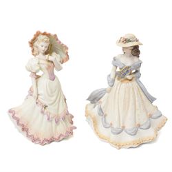Eight Coalport figures, seven from the Age of Elegance collection, and Alison from the Ladies of Fashion collection (8)