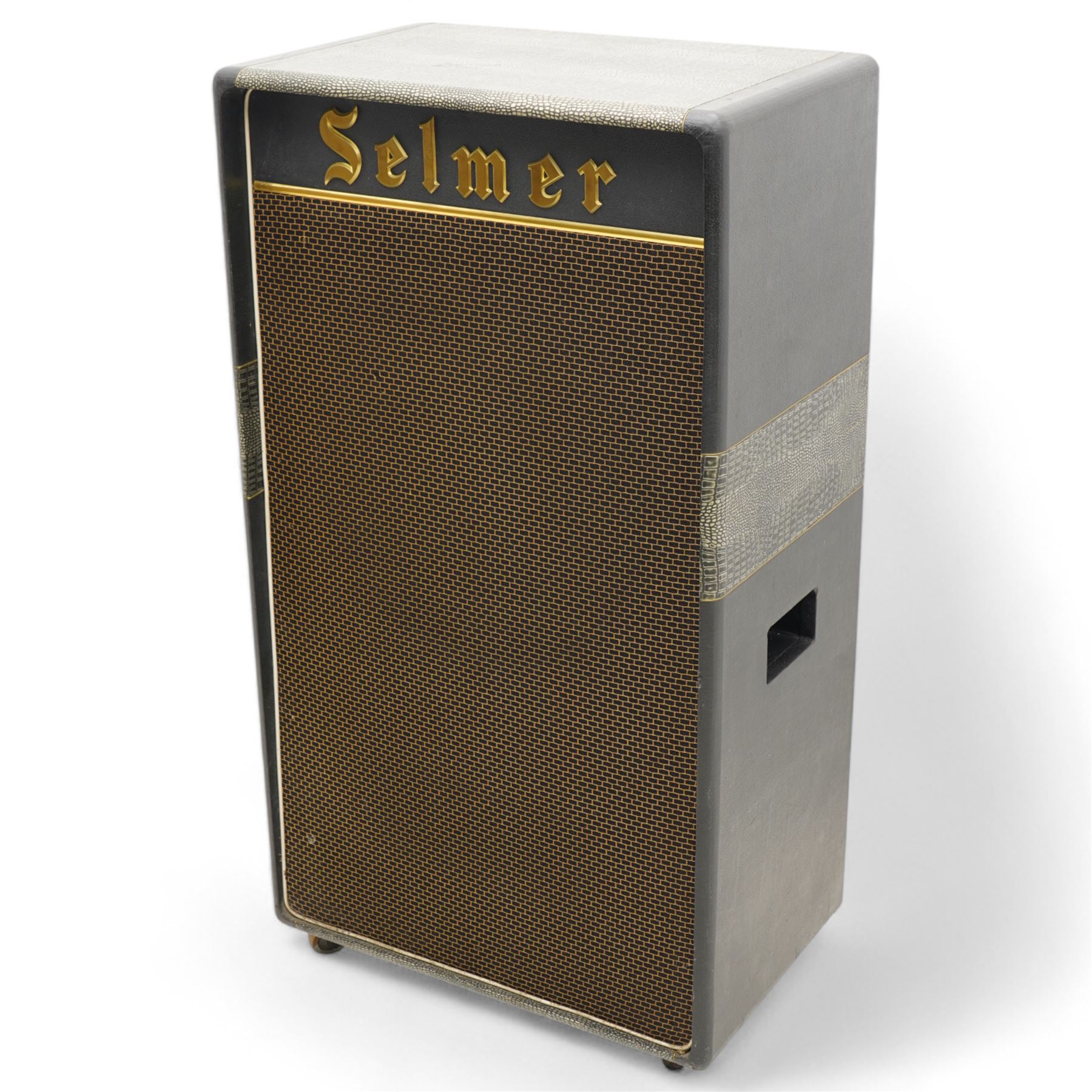 1960s Selmer Goliath speaker cabinet, serial no. 25993, H112cm