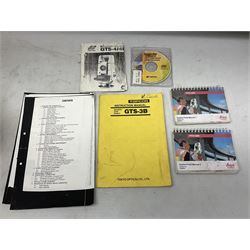 Topcon land surveying equipment - GTS 226 Electronic Total Station, serial no.UN4962; in carrying case with charger and spare battery; together with Leica tripod (2)