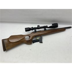 SECTION 1 FIREARMS CERTIFICATE REQUIRED - LEFT HANDED J.G. Anschutz .22 long round bolt action rifle, the 36cm (14