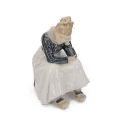 Royal Copenhagen, Fanoe girl, no.1324, H21cm