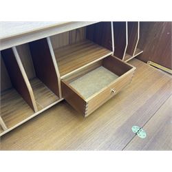 Parker Knoll teak bureau