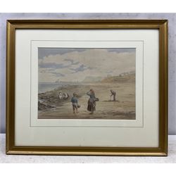 Edward C Booth (British 1821-post1893): 'Whitby from the Shoreline', watercolour signed titled and dated 1891, 25cm x 34cm
Provenance: private collection, purchased Bairstow Eves Whitby 8th September 1999