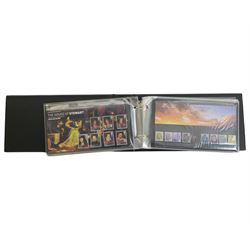 Queen Elizabeth II mint decimal stamps, mostly in presentation packs, face value of usable postage approximately 340 GBP