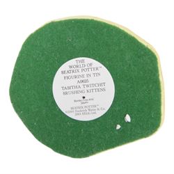 Nineteen Border Fine Arts 'The World of Beatrix Potter' figures, including musical Jemima Puddleduck, Tabitha Twitchet Brushing Kittens and Peter Rabbit in the Garden, all boxed