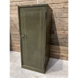 Art Metal Steel Office Furniture - mid-20th century lockable cupboard
