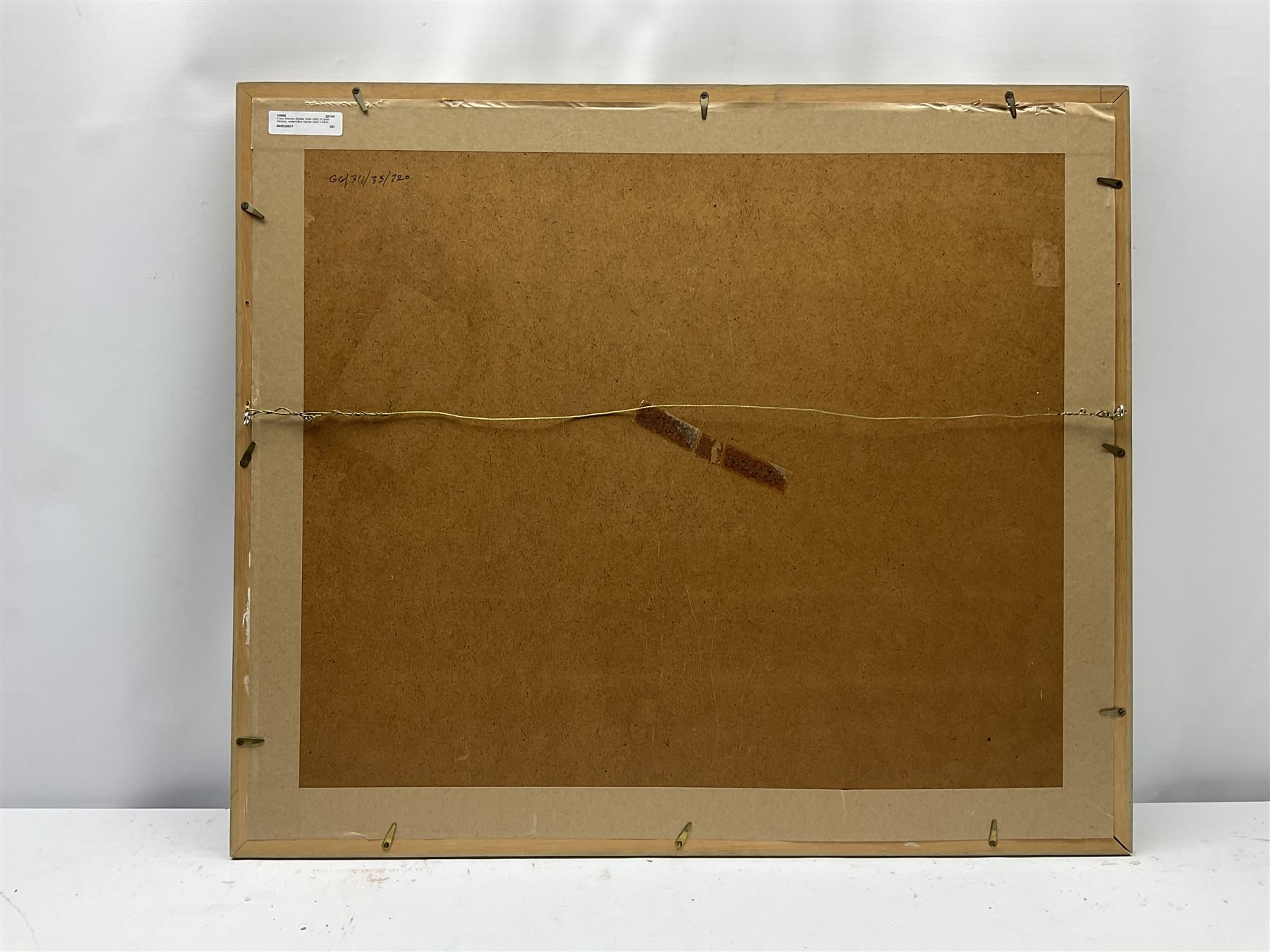 Frank Sherwin (British 1896-1985): A Quiet Harbour, watercolour signed 34cm x 44cm