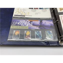 Mostly Great British first day covers, some with special postmarks, from the 1960s to the early 2000s and a small number of Queen Elizabeth II usable postage stamps, housed in eleven ring binder folders