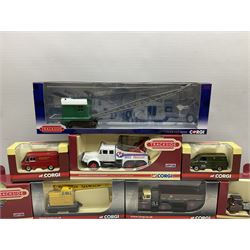 Corgi Trackside '00' scale die-cast models including eighteen limited edition, Ruston Bucyrus 19 Crane and others, all boxed (41)