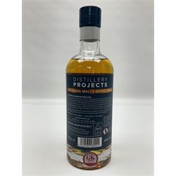 Spirit of Yorkshire Distillery, distillery projects maturing malt, project number 4, limited edition 1724/2000, 70cl, 46% vol