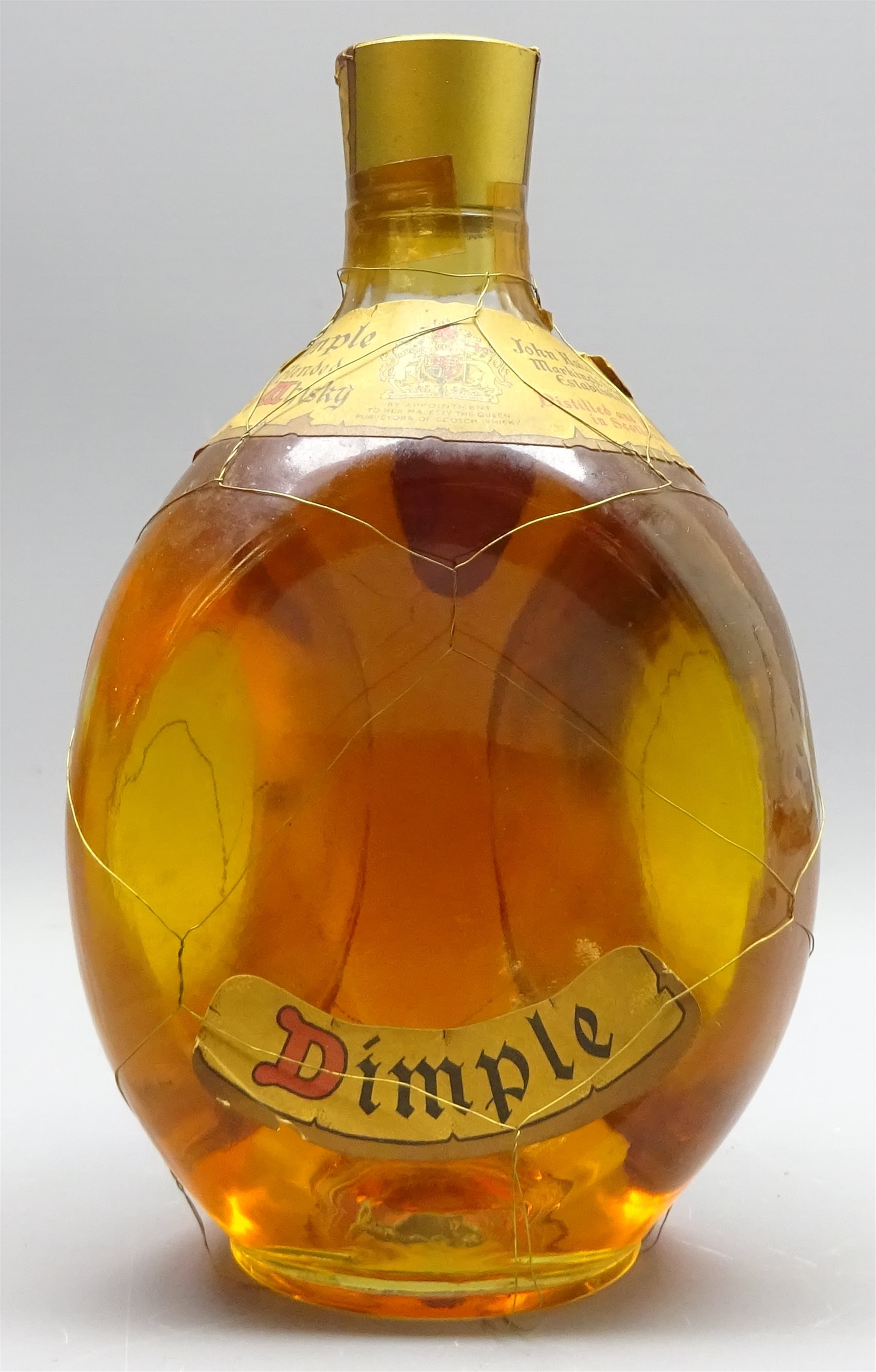 John Haig & Co. Dimple Old Blended Scotch Whisky, Distilled & Bottled