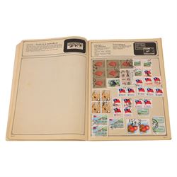 Great British and World stamps, in eight albums and loose