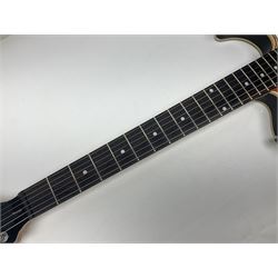 Korean Peavey EXP Telecaster style electric guitar serial no.03040032 L98cm; in Stagg soft carrying case