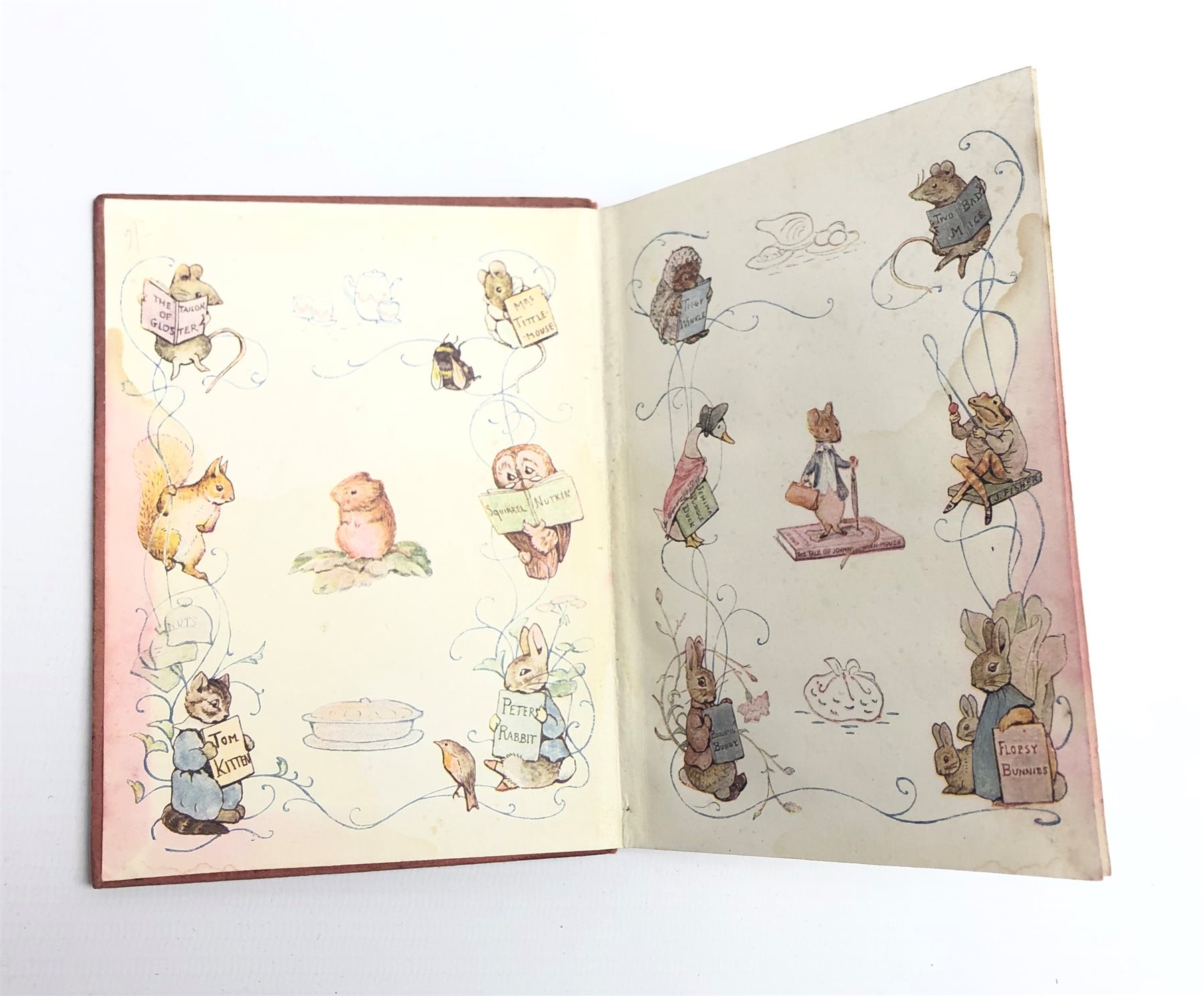  Beatrix Potter: The Tailor of Gloucester. 1903 first published edition second printing.  