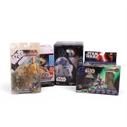 Hasbro Star Wars Remote Control BB-8 and a Smart R2-D2, together with a Hasbro Disney Star...
