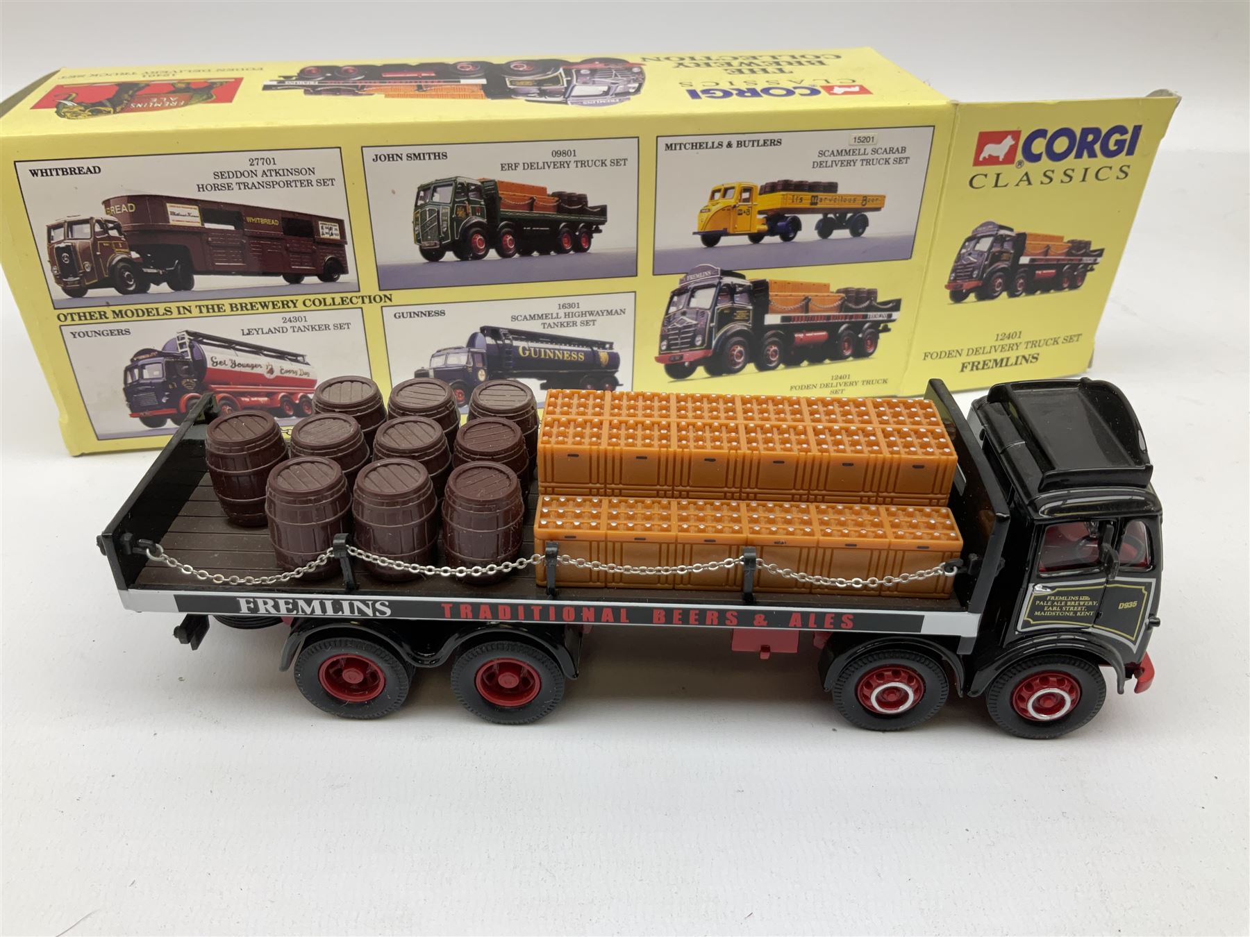 Corgi Classics - nine limited edition die-cast models in The Brewery Collection comprising 12401; 19601; 19702; 20901; 24301; 09801; 27901; 27701; and 16301; all boxed (9)