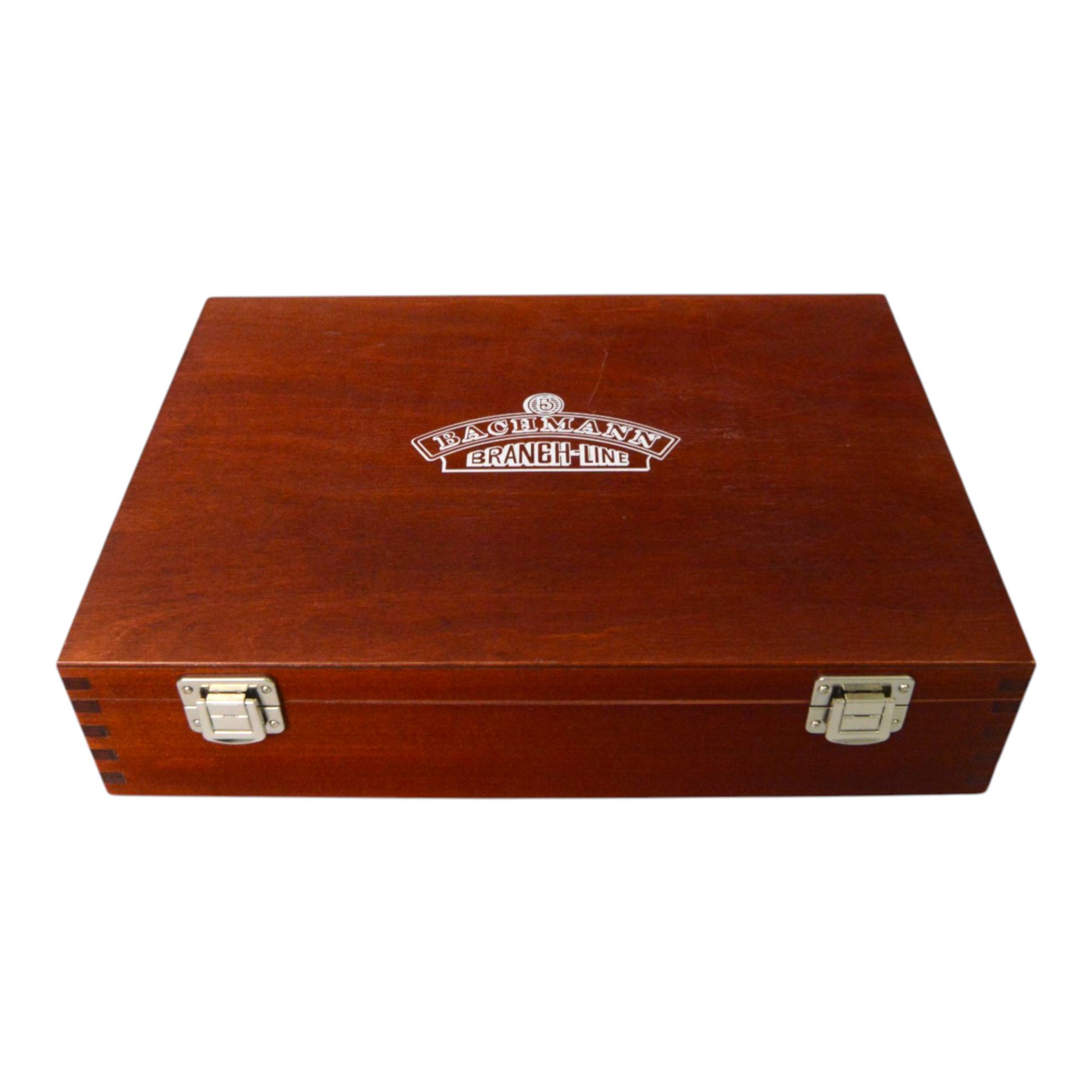 Limited edition Bachmann 00 gauge 'The LMS Twins' locomotives 10000 & 10001, in black livery, limited edition no. 256/500, in wooden presentation case with certificate of authenticity