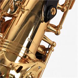 Trevor James Classic II 'The Horn' saxophone, in fitted carry case with folding metal stand, serial no. D13563