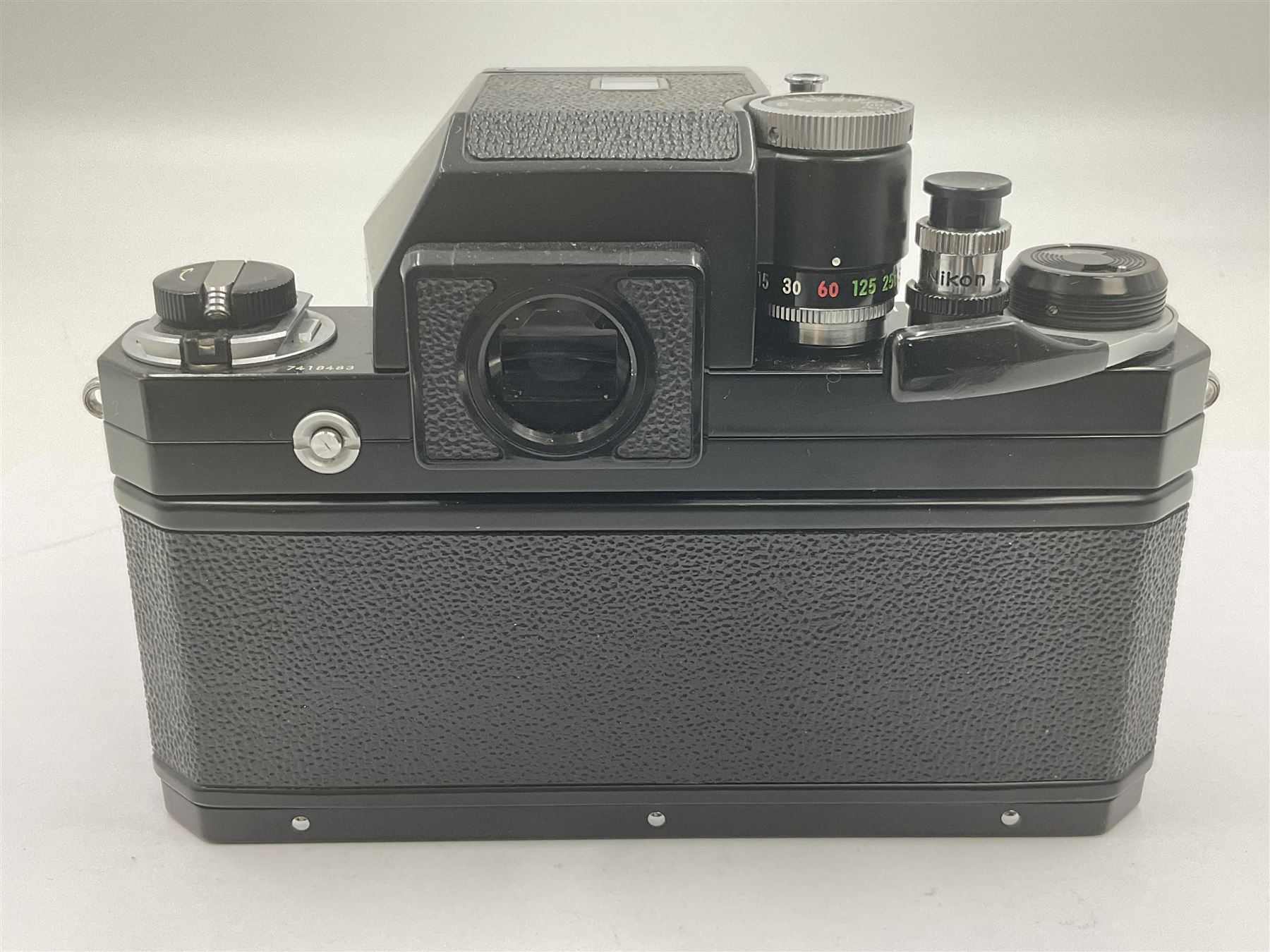 Nikon Photomic FTN Apollo version camera body, serial no. 7418483, circa 1973, with 'Nikon NIKKOR-S Auto 1:1.4 f=50mm' lens, serial no. 1195650  