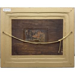 Frederick (Fred) William Elwell RA (British 1870-1958): 'A Fine Day Coast of Spain', oil on panel signed and dated 1911, remains of original title label verso 29cm x 39cm 
Provenance: East Yorkshire dec'd estate; with Christie's 28th June 2001 Lot 227; Dee Atkinson & Harrison, Driffield, 18th February 2005 Lot 416