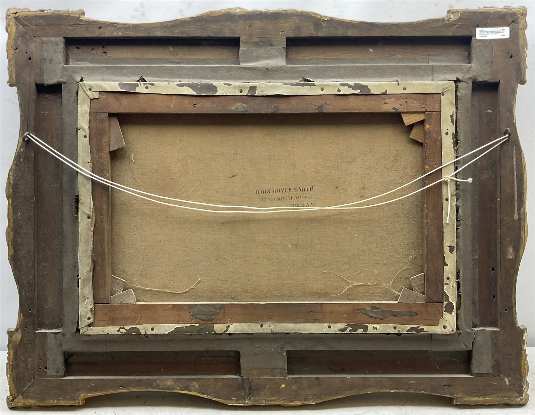 William Anslow Thornley (British fl.1858-1898): Old Prison Hulk at Sunset on the Medway, oil on canvas unsigned 40cm x 60cm 
Provenance: private collection, purchased David Duggleby Ltd 9th June 2014 Lot 194