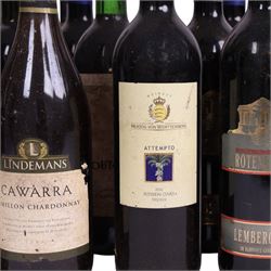 Mixed wine, including Baron Philippe 1983, Mouton Cadet, Montepulciano D'Abruzzo 2003 Barberino, etc, various contents and proof 